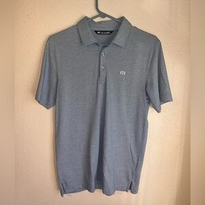 Travis Mathew Blue Polo Shirt